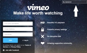Vimeo app making template