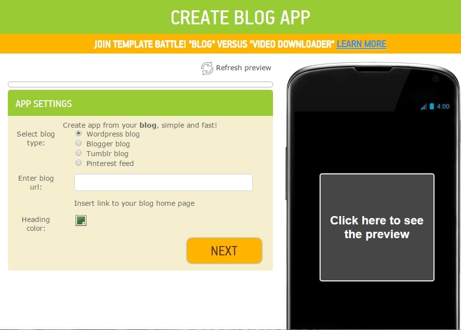 App Creator How to Create Android App Blog