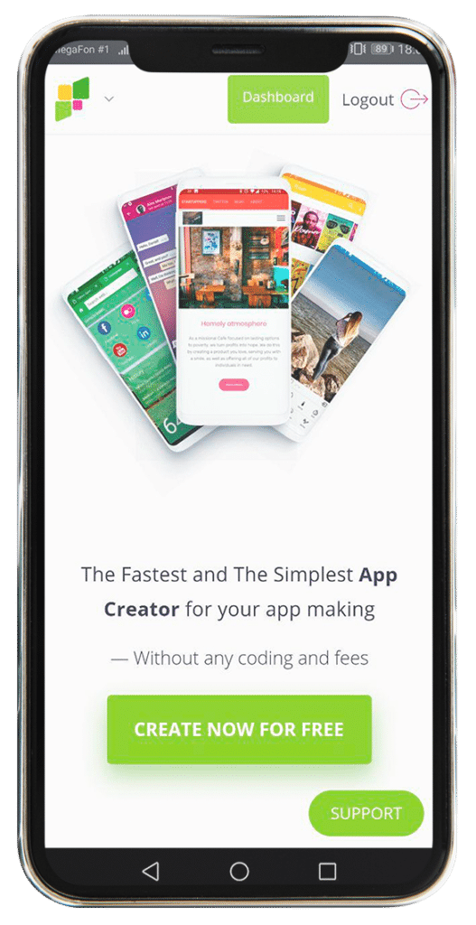 Make Business Website App for Free – Android Business App Maker