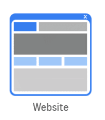 Choose Website Android app Template