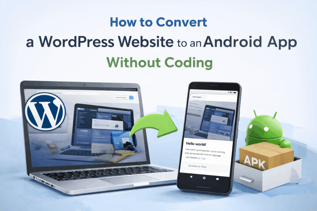 How to convert a wordpress website to an Android app