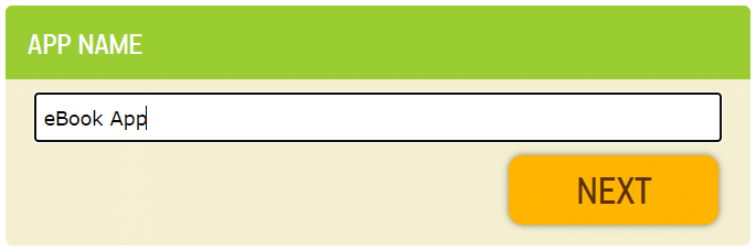 name your ebook app