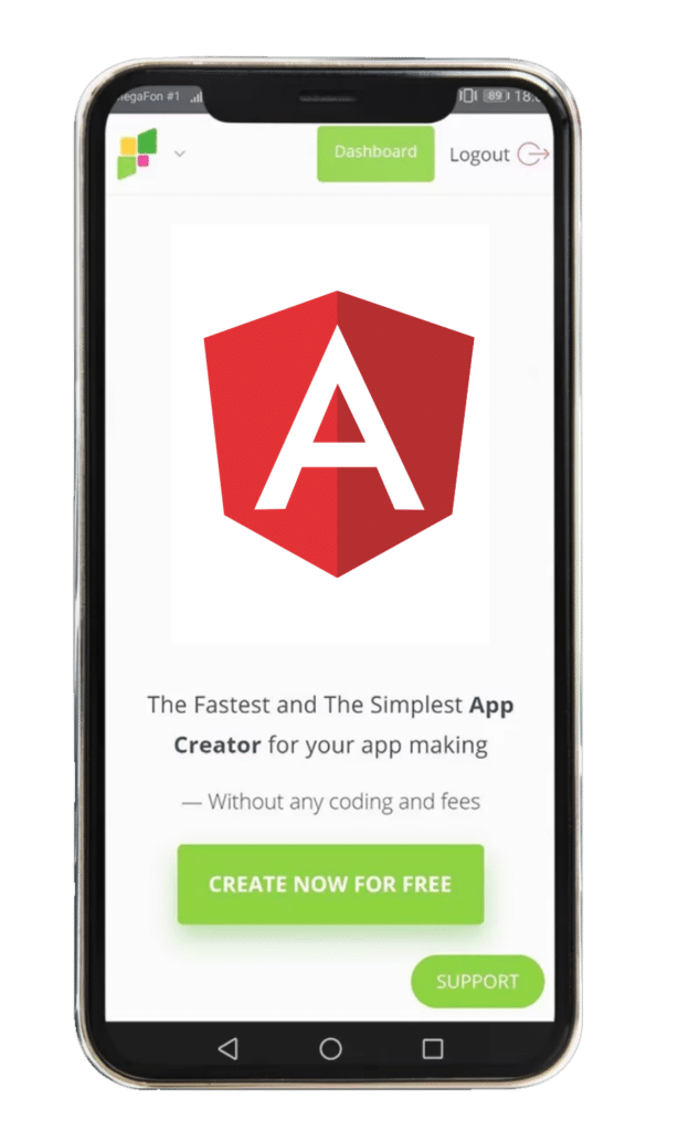 Convert Angular to Mobile App Online with AppsGeyser’s Converter