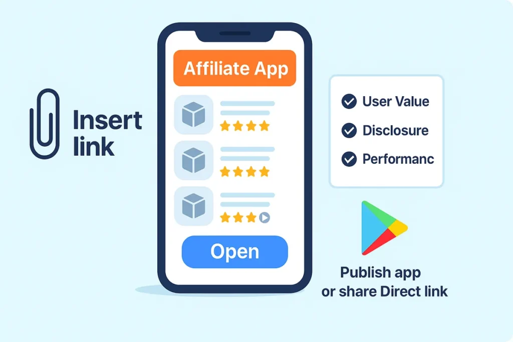 Affiliate App Maker: Convert Affiliate or Referral Links to Android (Compliant Guide) 1 Convert Affiliate or Referral Links to Android App