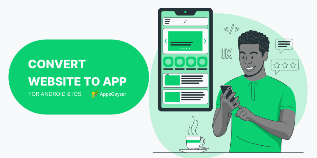 Convert website to app