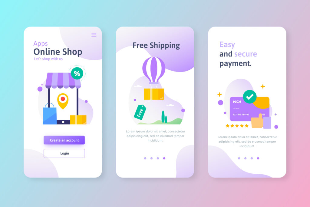 online store app