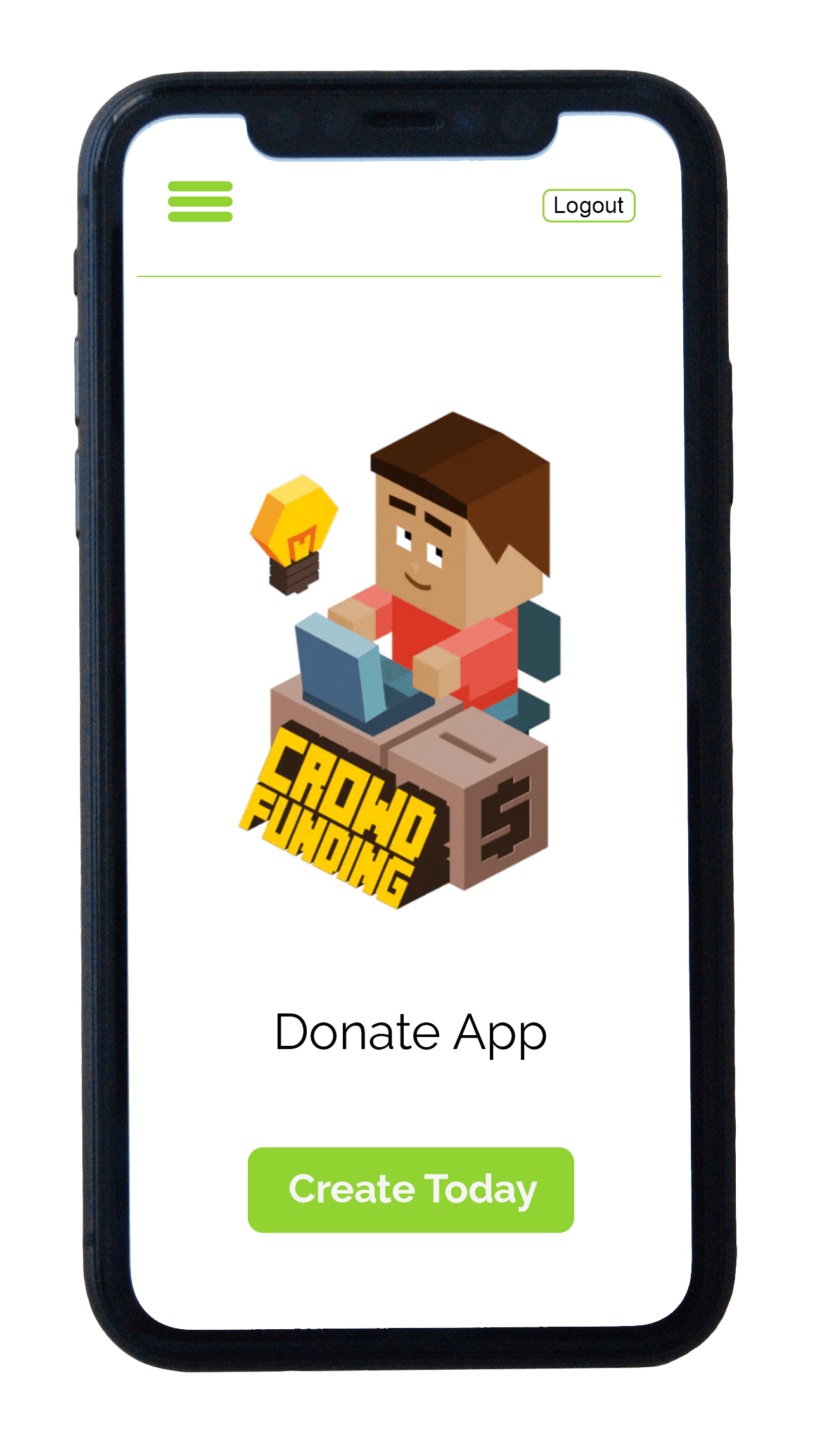 Create your own fundraising app Appsgeyser