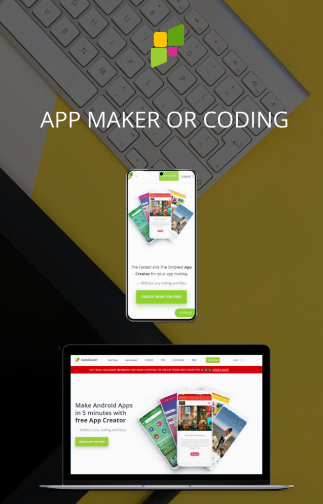 App maker or coding