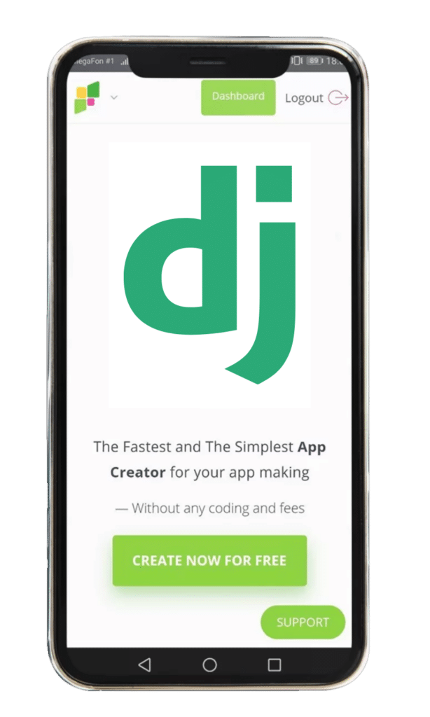 Convert Django Website to Mobile App Online with AppsGeyser’s Android Converter