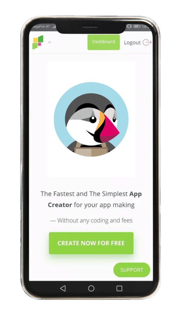 Convert Prestashop to Mobile App Online with AppsGeyser’s Android Converter