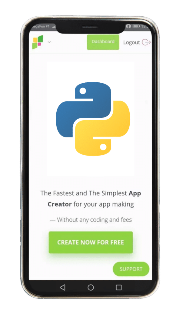 Convert Python to APK Online – Turn python code into android app