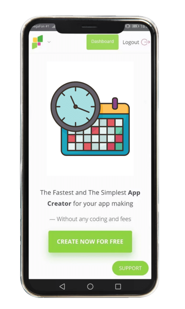 Make a Schedule App for Free | Create a Schedule App with Appsgeyser’s Builder