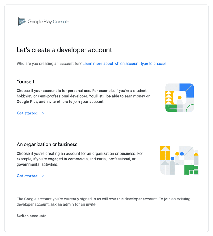 Ultimate Google Play Developer Console Analytics Guide 2024   1 Create An Android Developer Account 