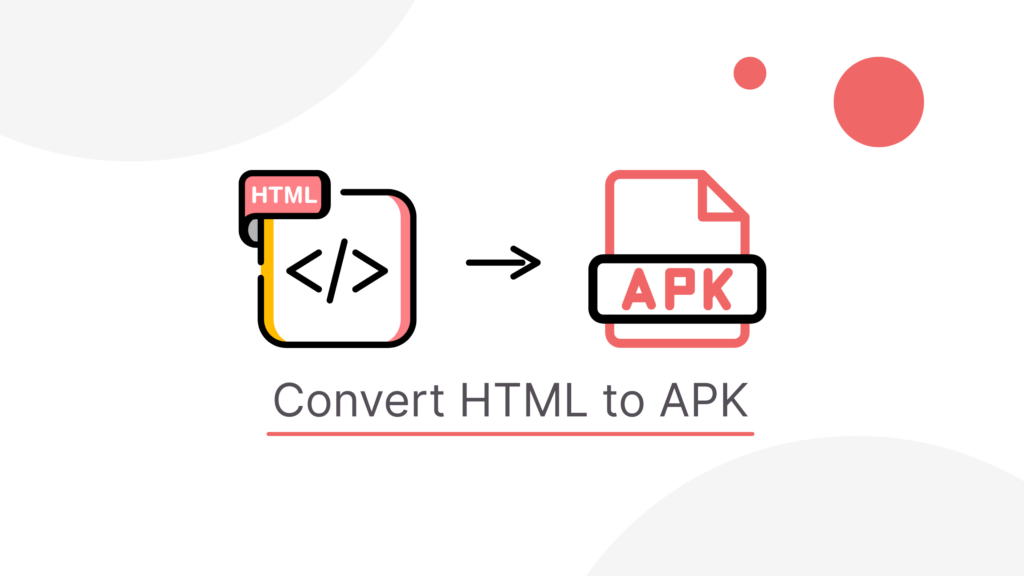 Convert HTML to APK