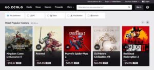 GG.deals – the digital game shopping revolution
