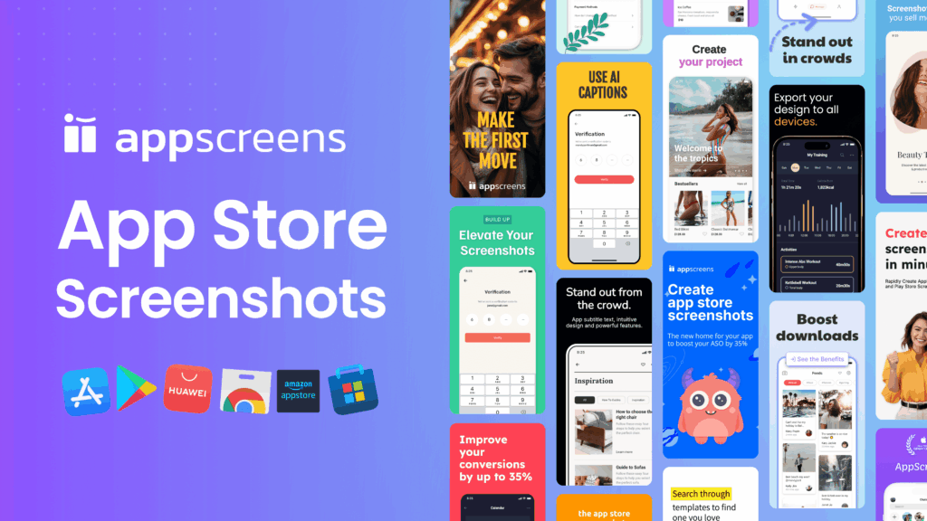 How Optimized App Store Screenshots Drive More Downloads 3 AppScreens - App store screenshots