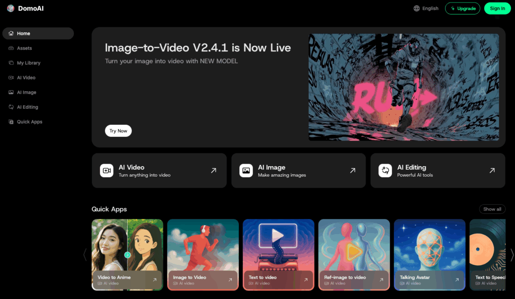 DomoAI Image to video