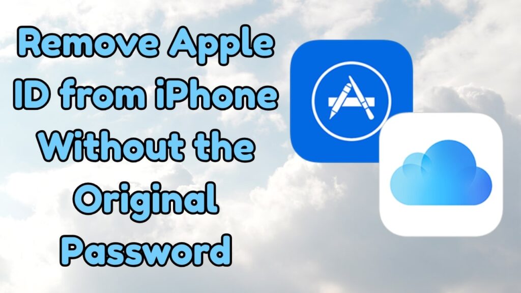 remove apple id from iphone