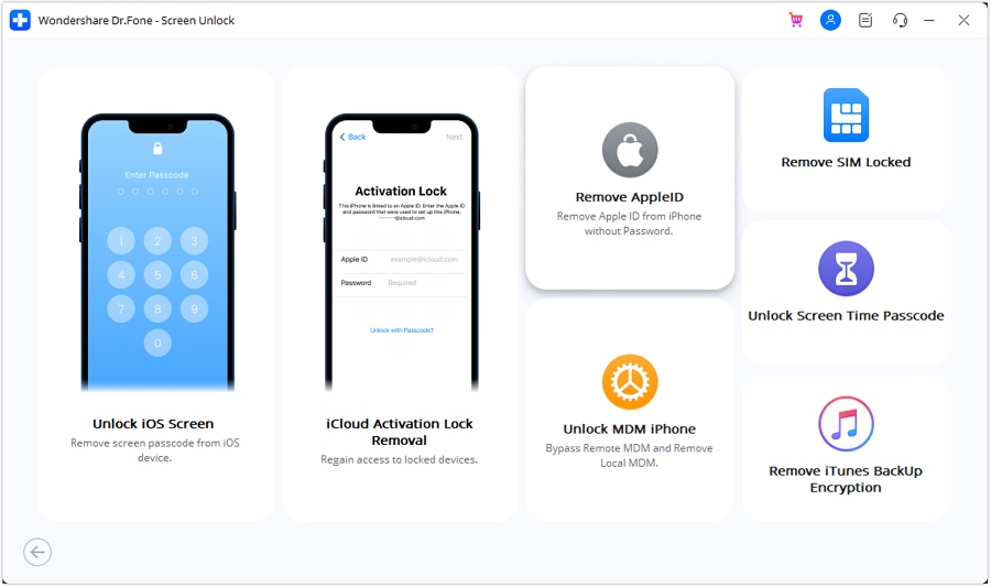 remove applied feature dr fone