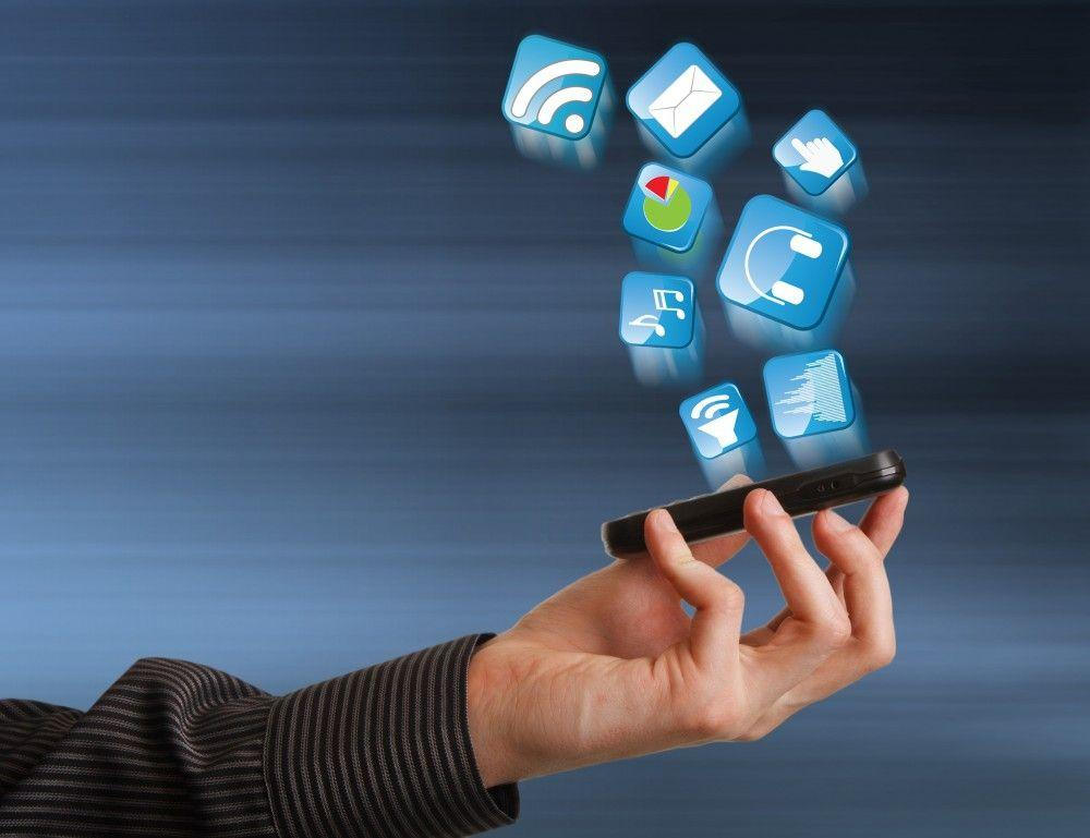 Smartphone with eSIM mobile App open