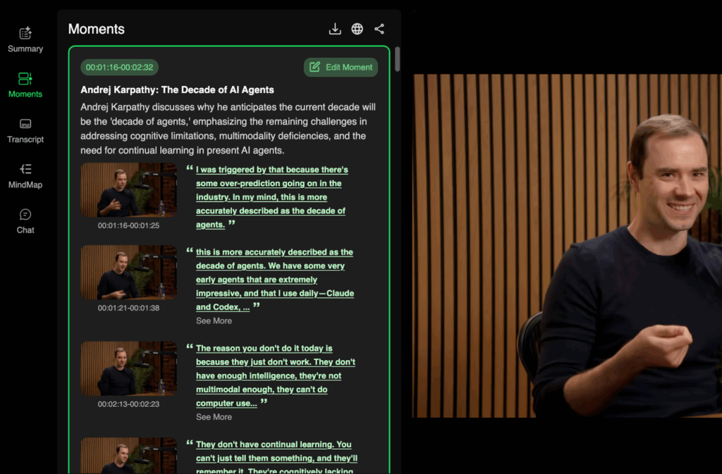 WayinVideo Timeline View