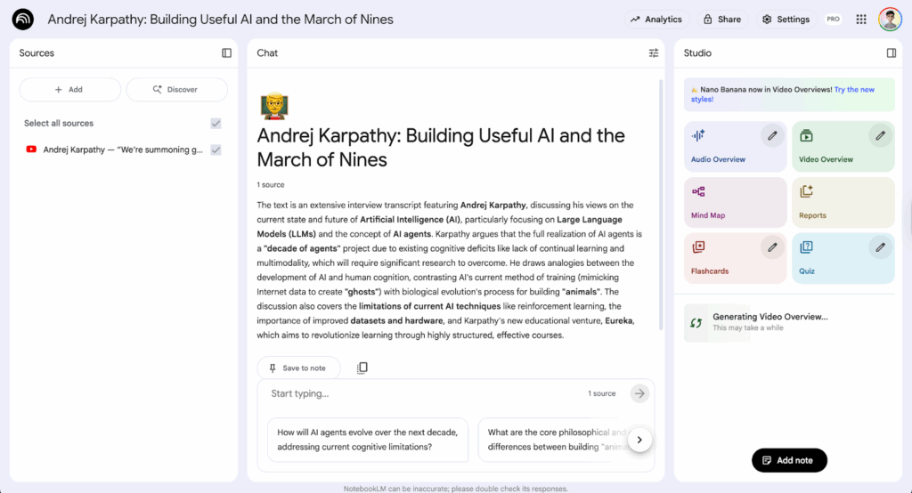 Google NotebookLM