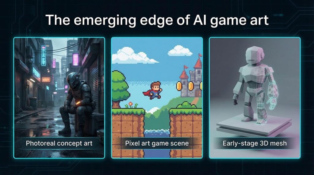 The emerging edge of AI game art