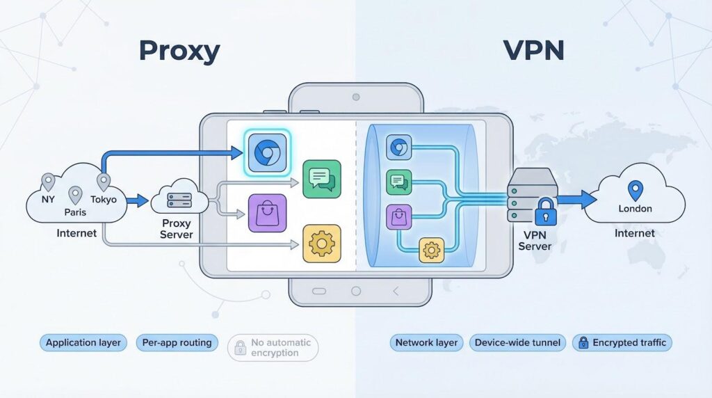proxies vs VPNs