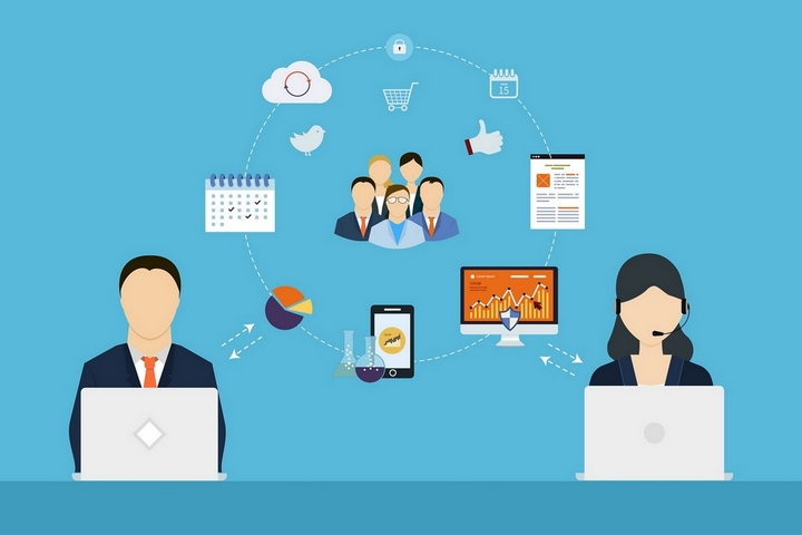 Client Communication Using A CRM App